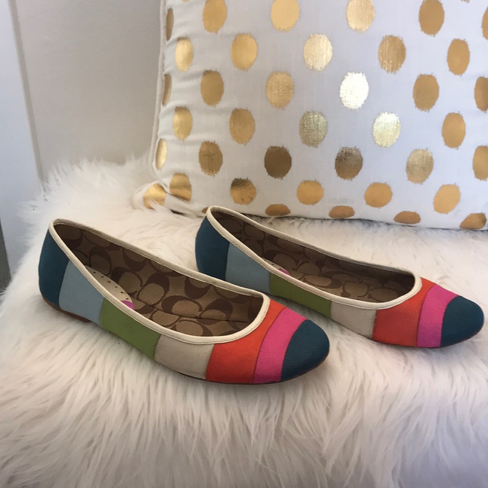 Coach slip on shoes
